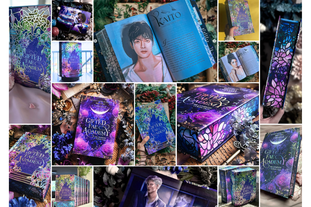 Gifted Fae Academy Special Edition Trilogy (HARDCOVER)