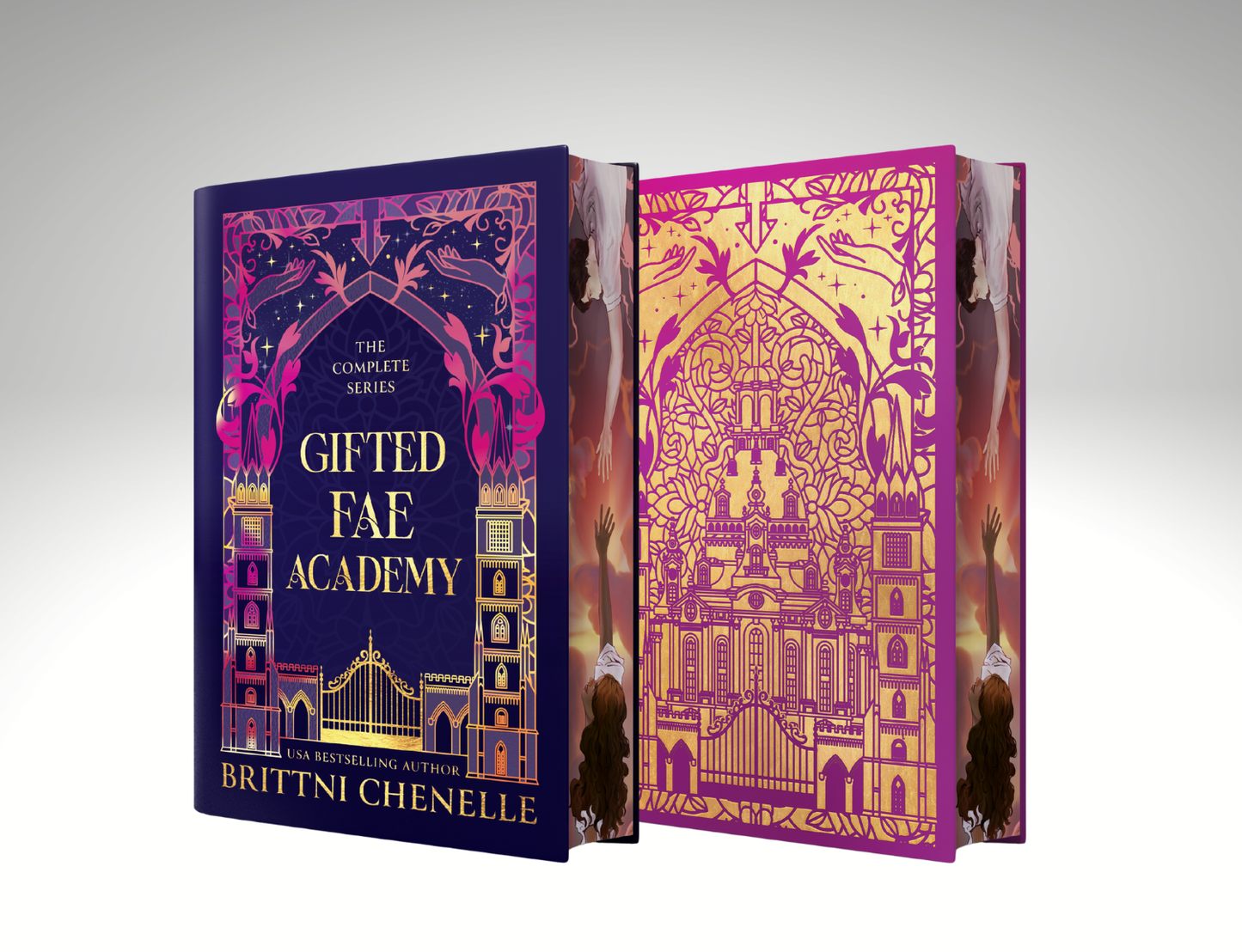 Gifted Fae Academy PINK Edition Trilogy (HARDCOVER)
