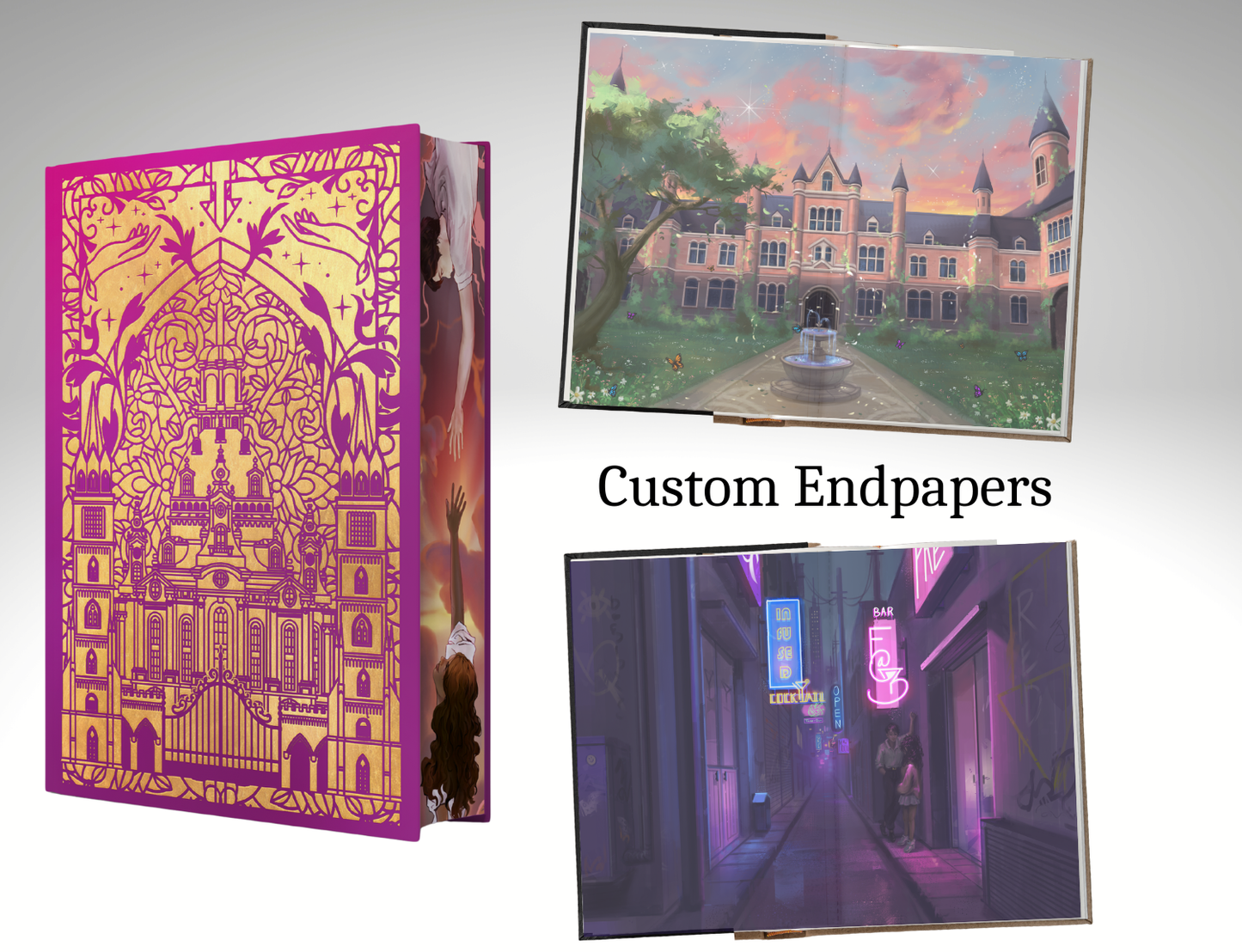 Gifted Fae Academy PINK Edition Trilogy (HARDCOVER)